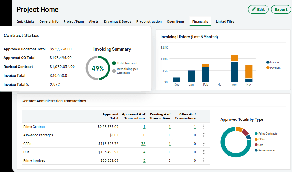 Sage Construction Management streamlines projects, budgets, and workflows efficiently.