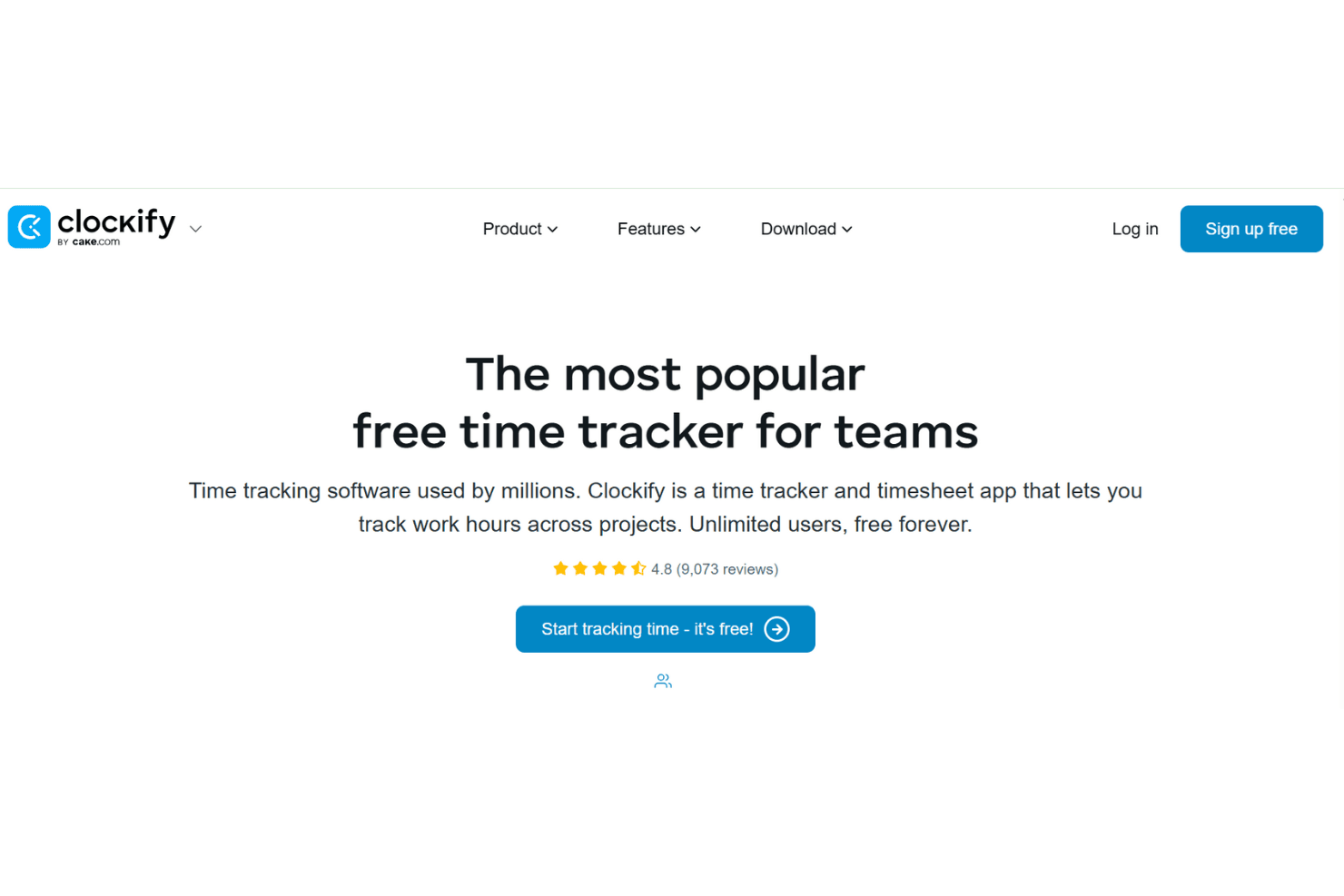 Clockify is a free time and expense tracking tool for teams and freelancers.