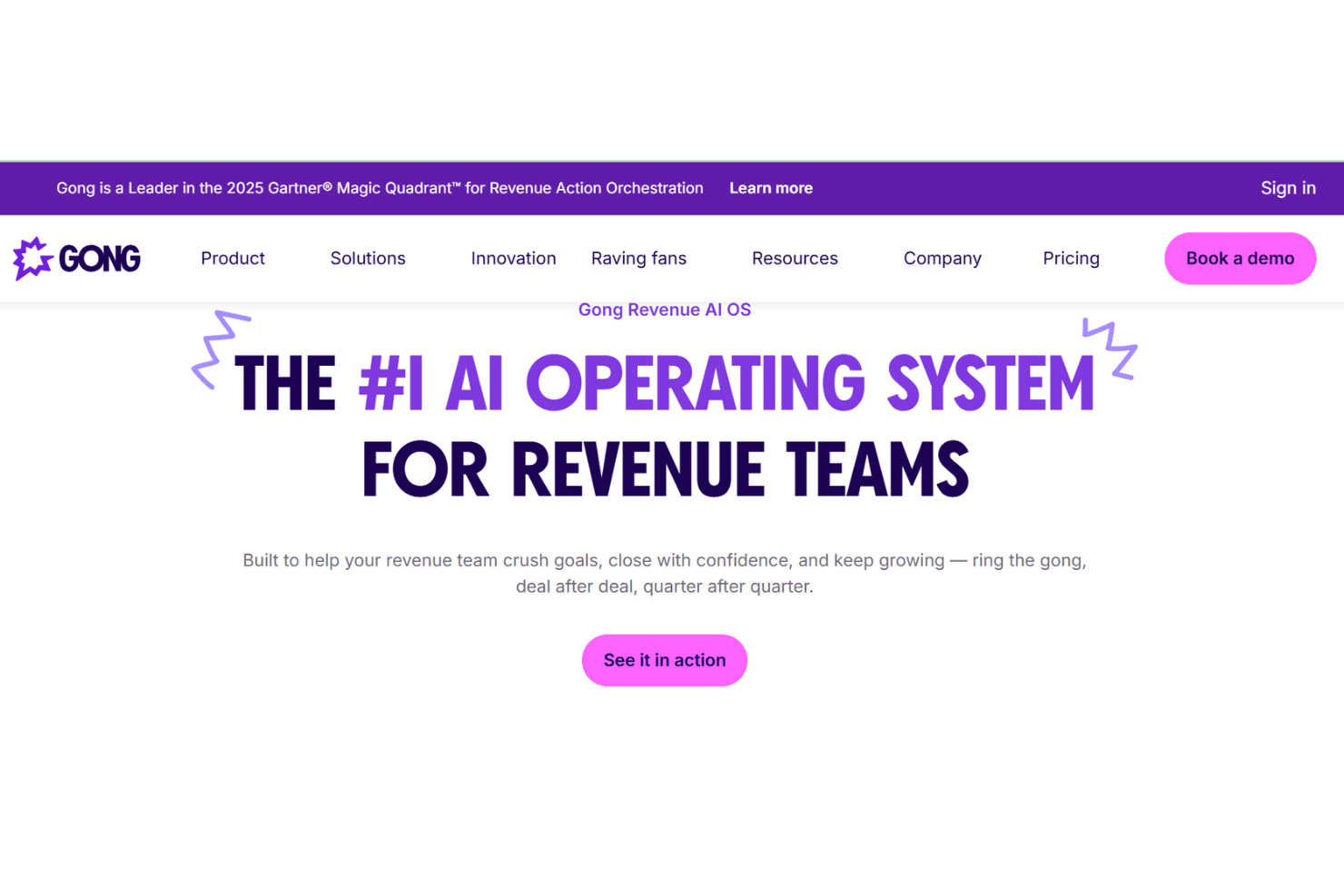 Gong boosts sales with AI insights, forecasting, and pipeline management tools.