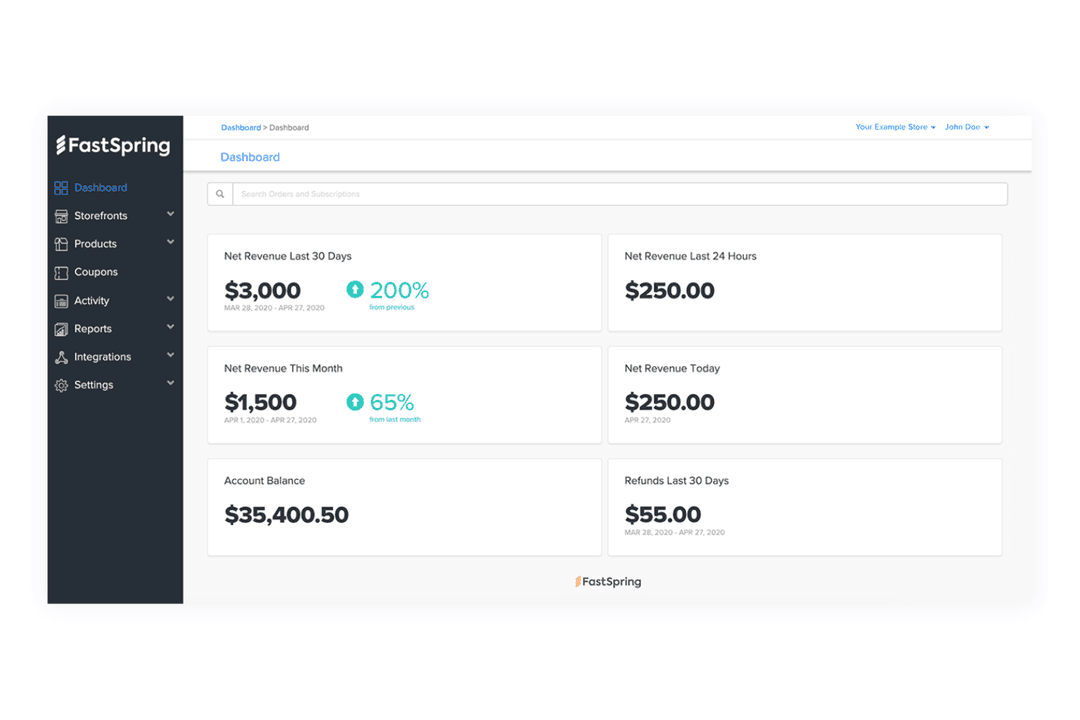Handles SaaS payments, subscription billing, and revenue management.