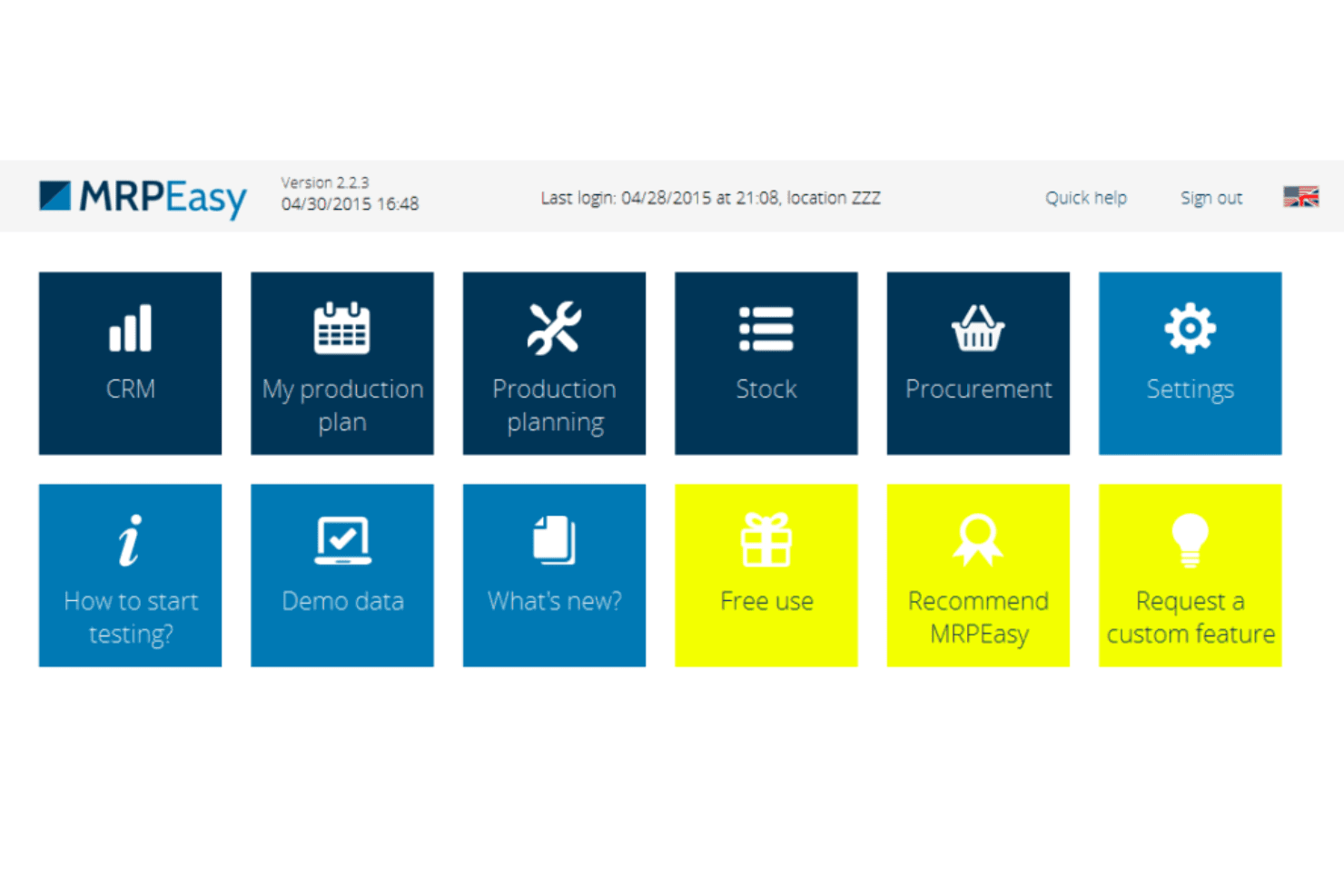 Cloud ERP for small manufacturers covering planning, inventory, and MRP.