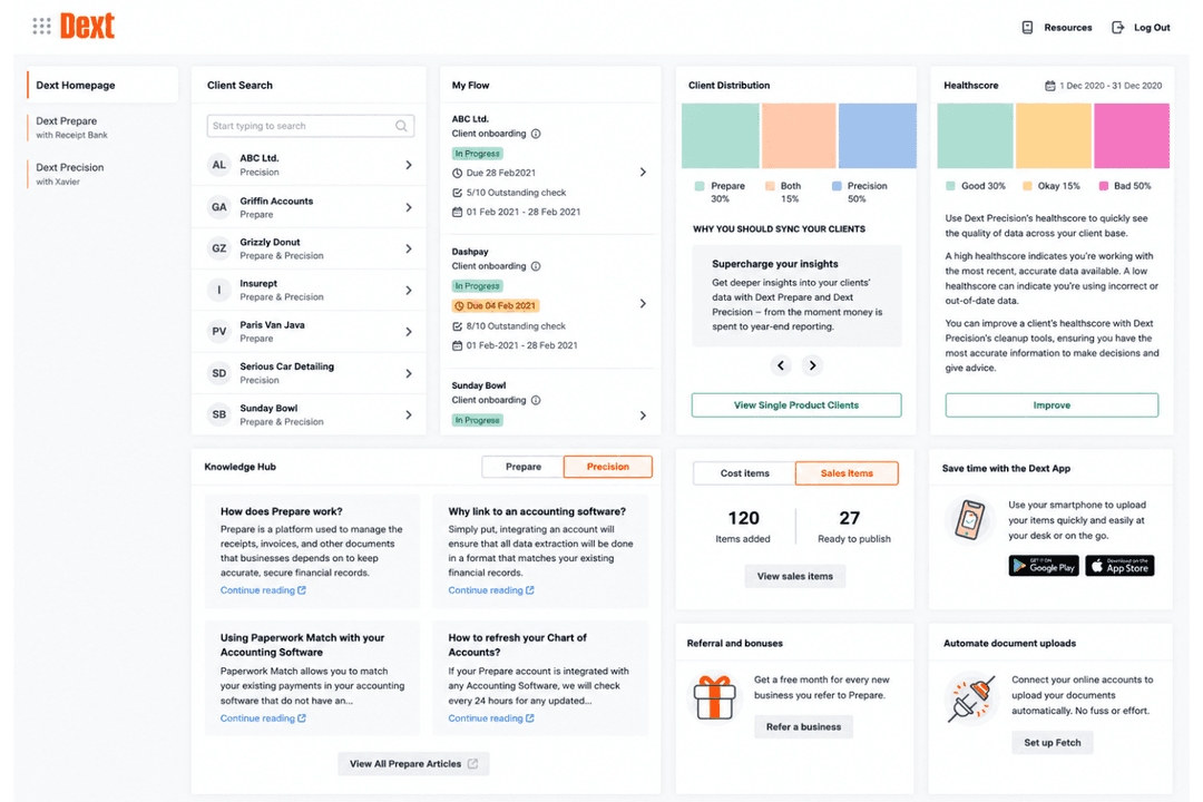 Dext AI accounting automates bookkeeping and expense management.