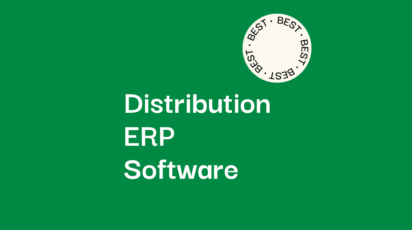 Distribution erp software best tools