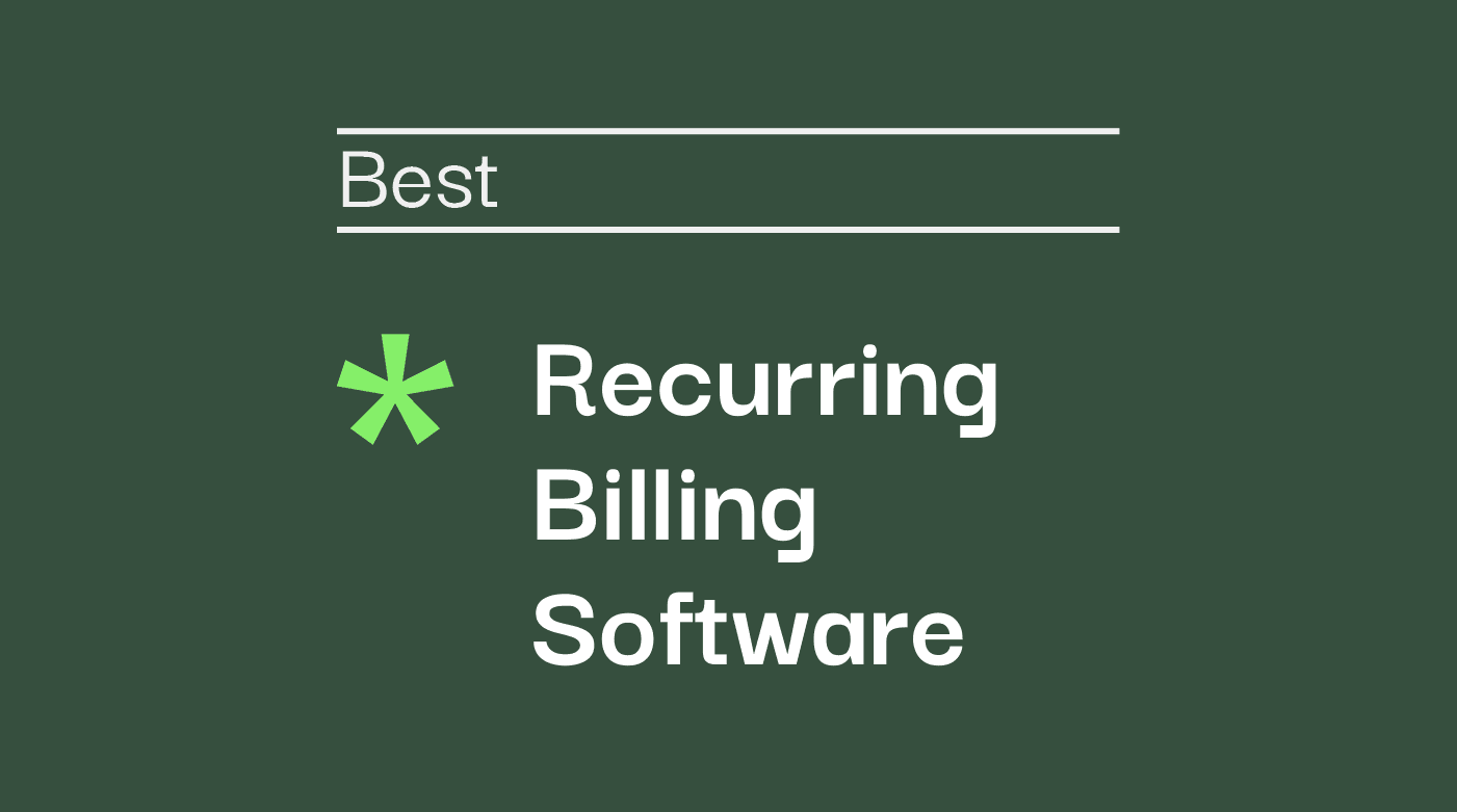 Recurring billing software best tools