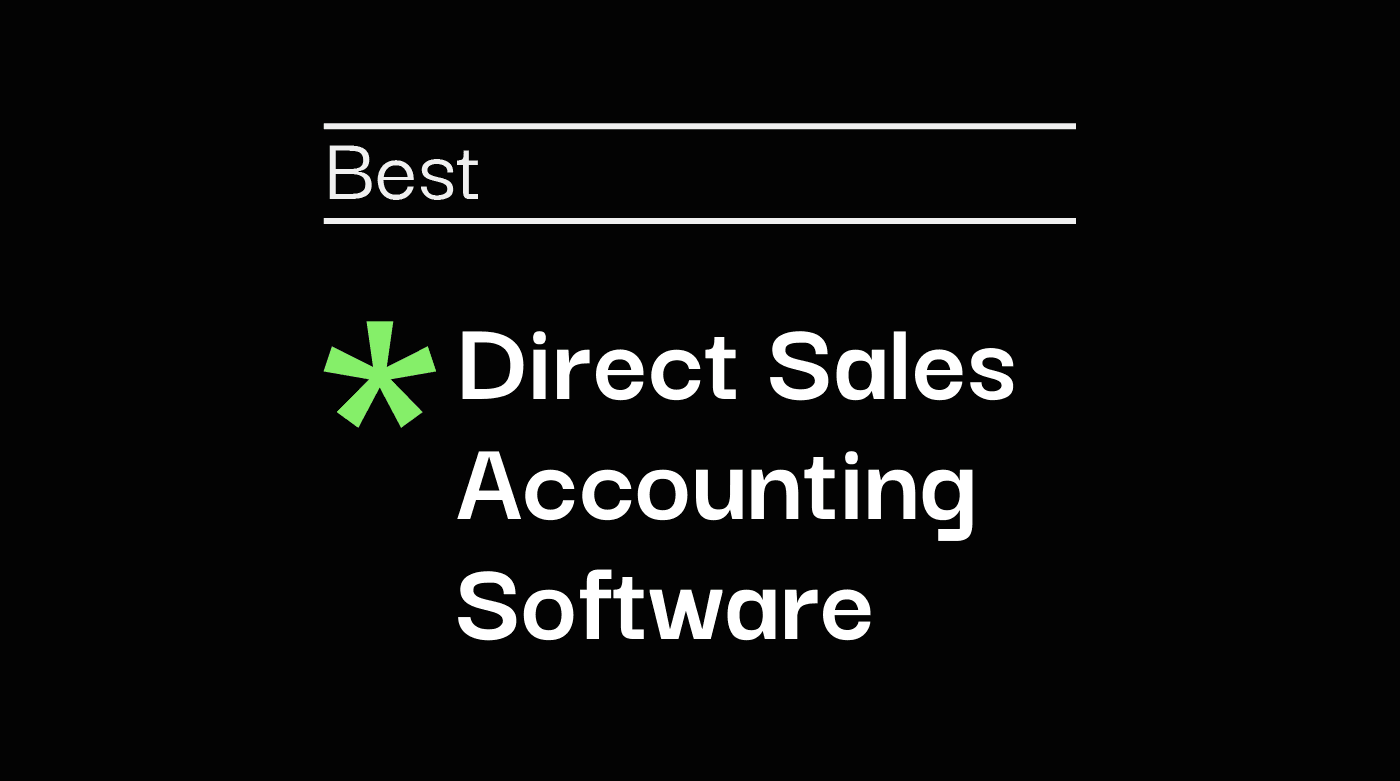 Direct sales accounting software best tools