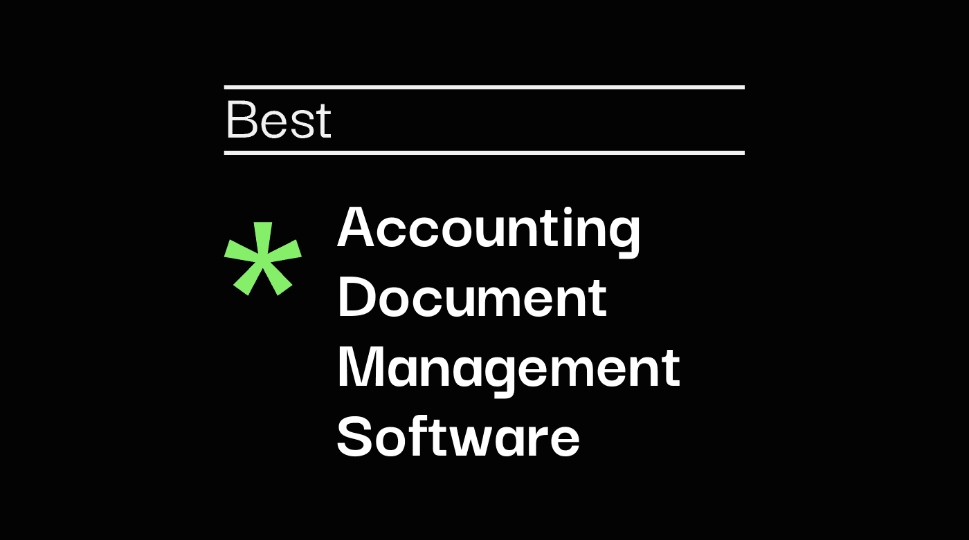 Accounting document management software best tools