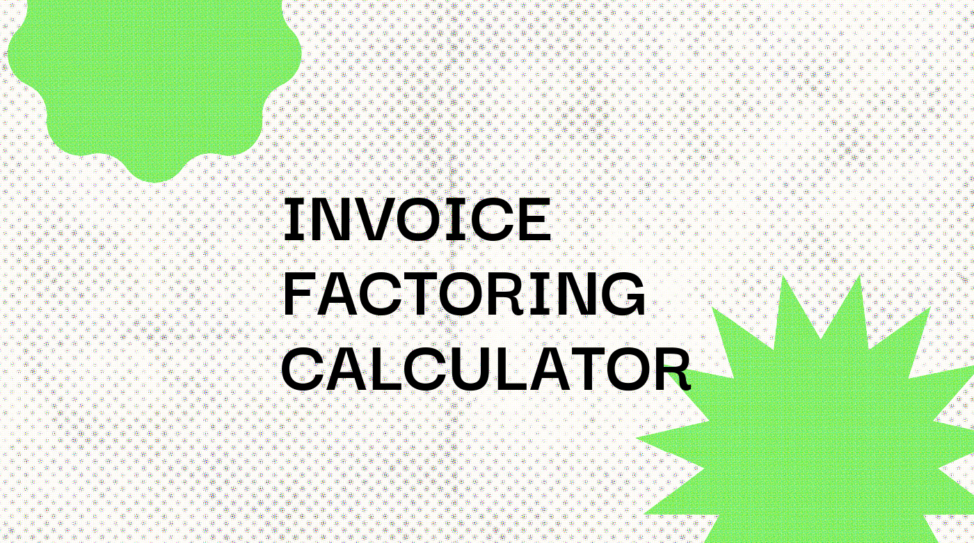 Invoice factoring calculator standard editorial post