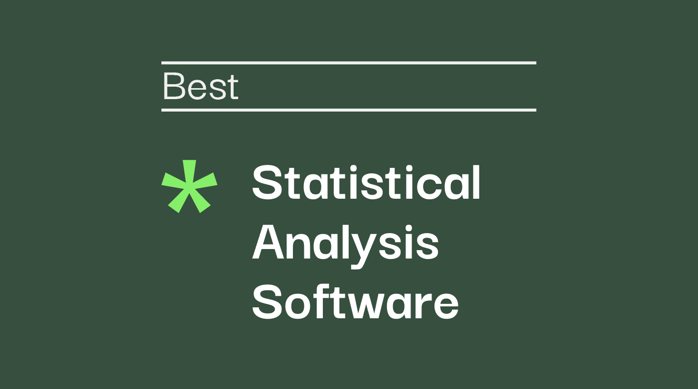 Statistical analysis software best tools
