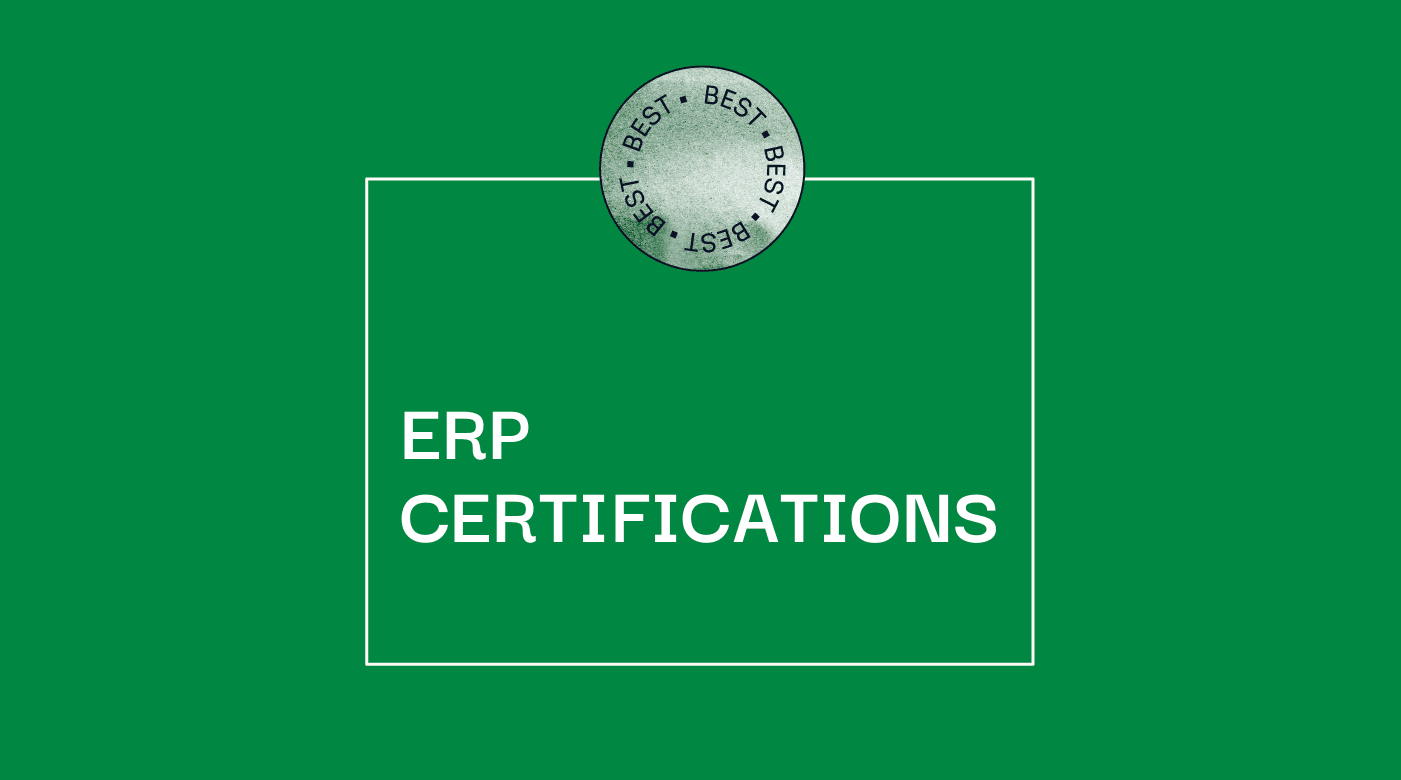 Erp certifications generic best of 86524
