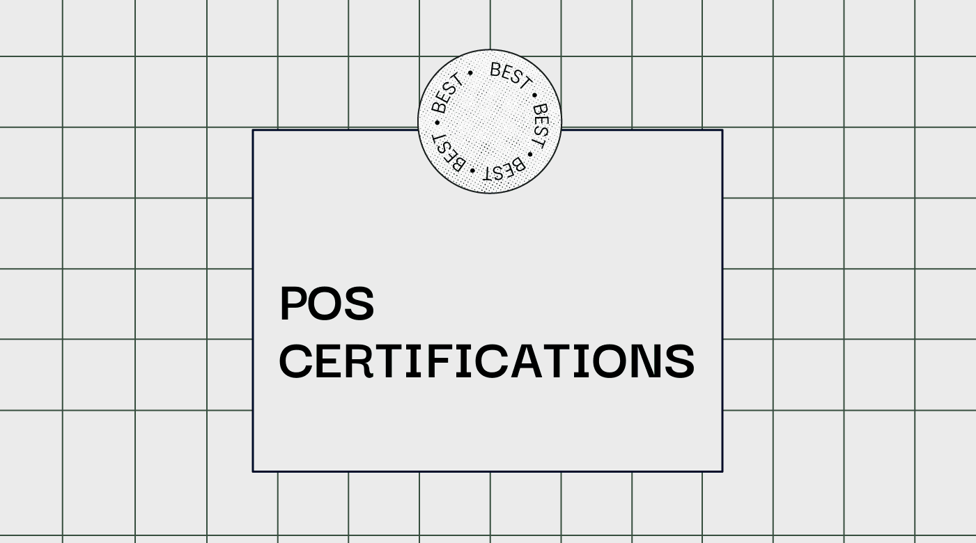 Pos certifications generic best of 10160