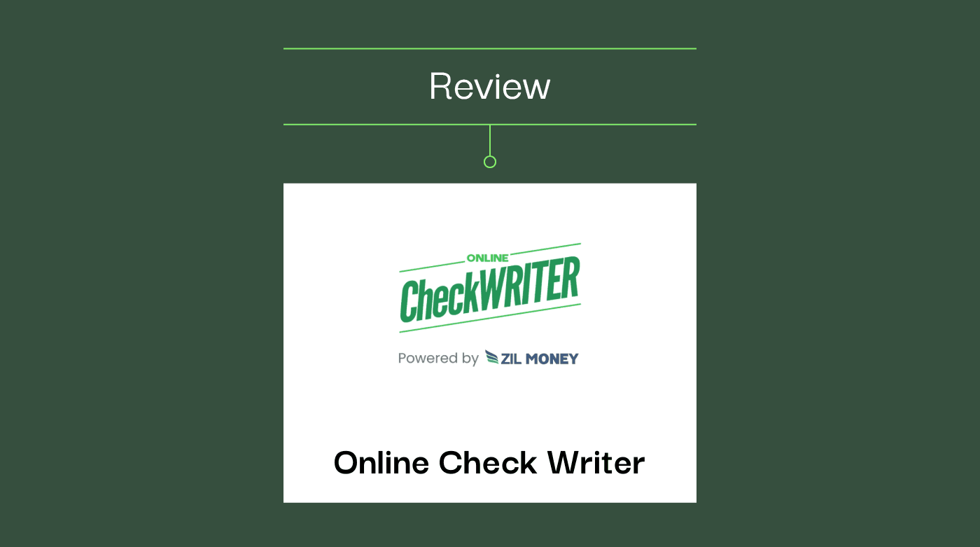 Online check writer Product Review 25195