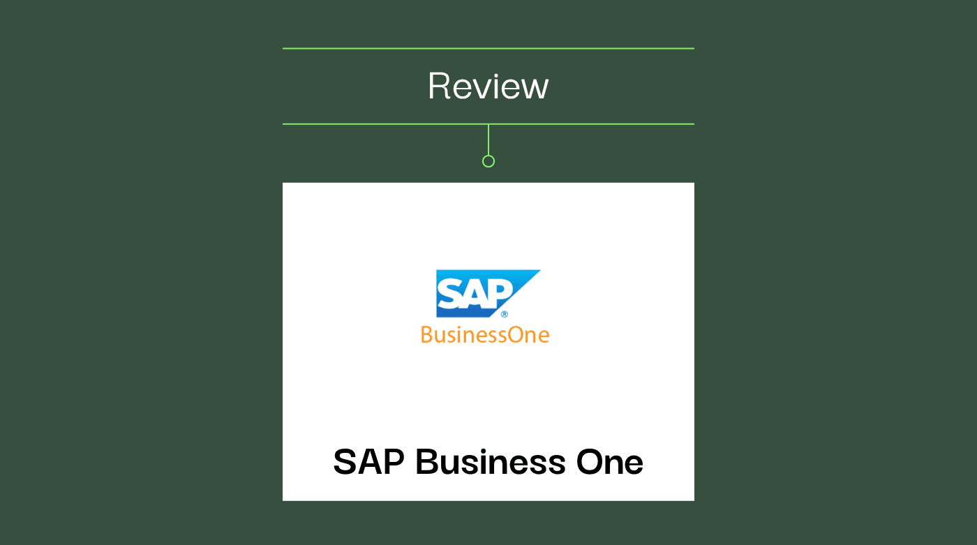 Sap business one Product Review 10693