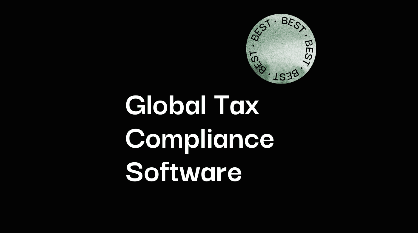 Global tax compliance software best tools 01412