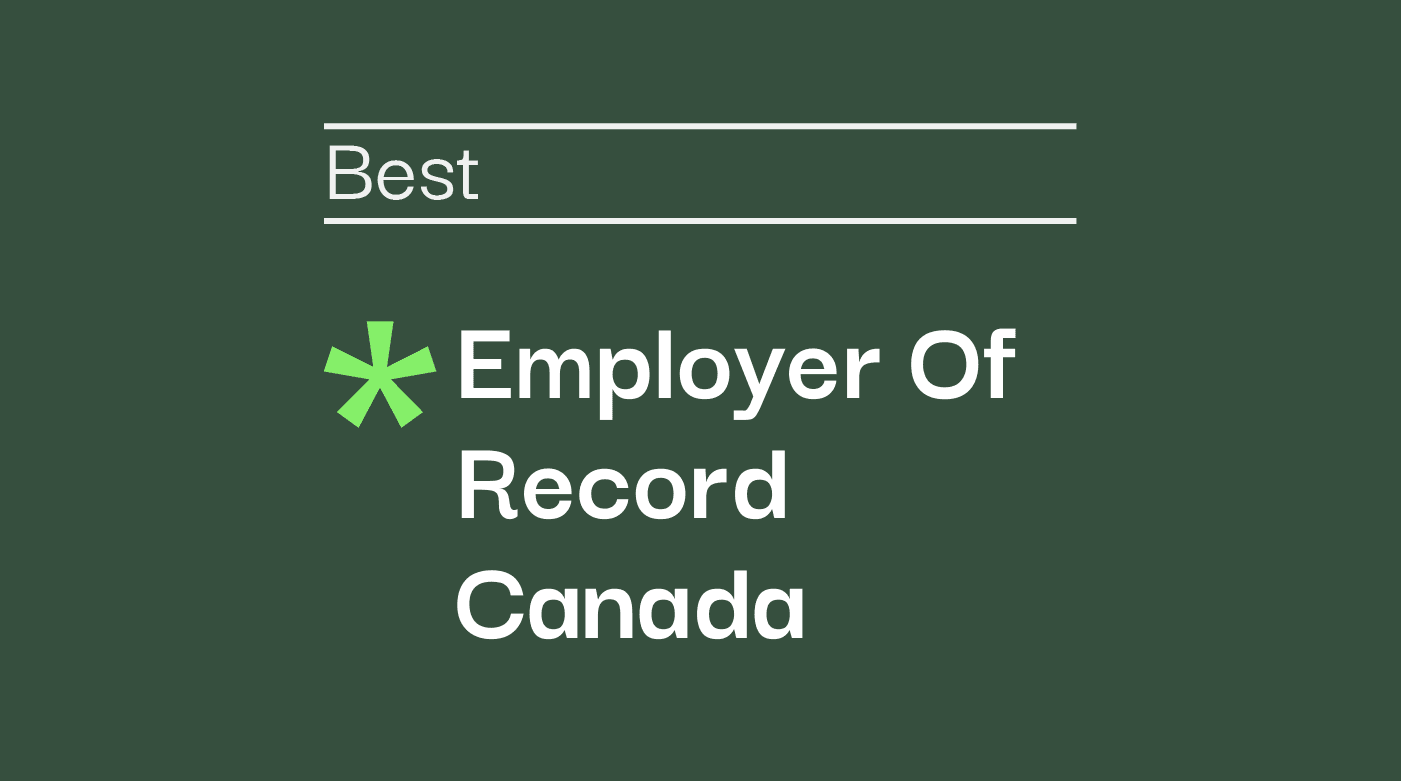 Employer of record canada best tools 70481