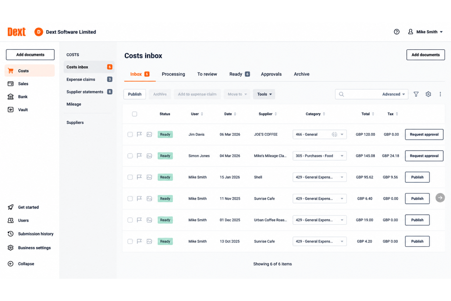 screenshot - Avis sur Dext 2026 : Avantages, Inconvénients, Fonctionnalités et Guide Actuel des Tarifs