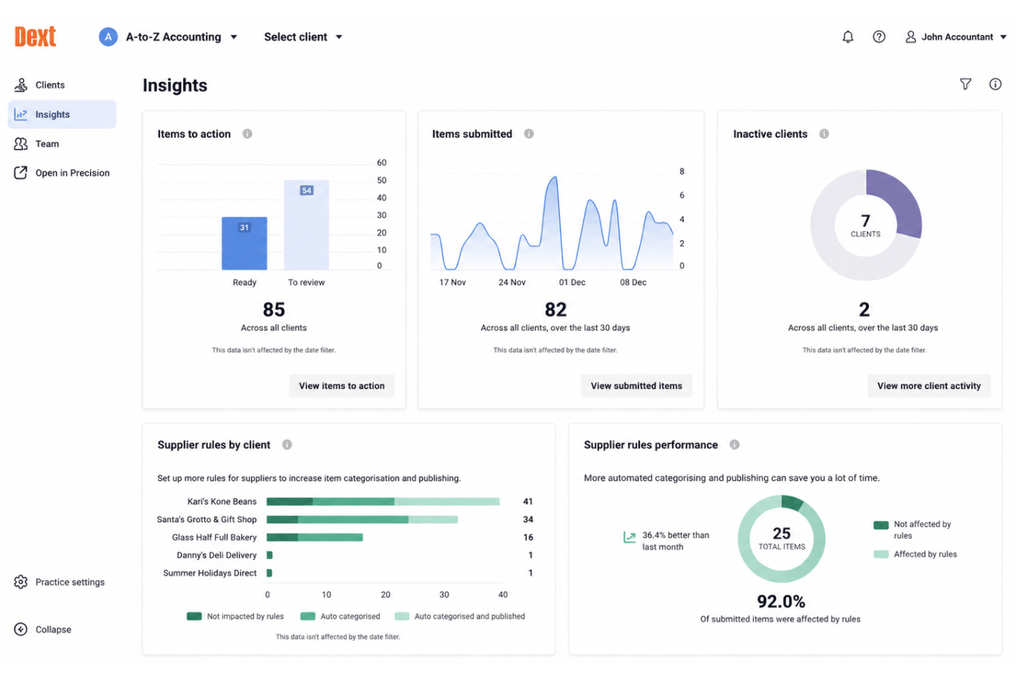 screenshot - Avis sur Dext 2026 : Avantages, Inconvénients, Fonctionnalités et Guide Actuel des Tarifs