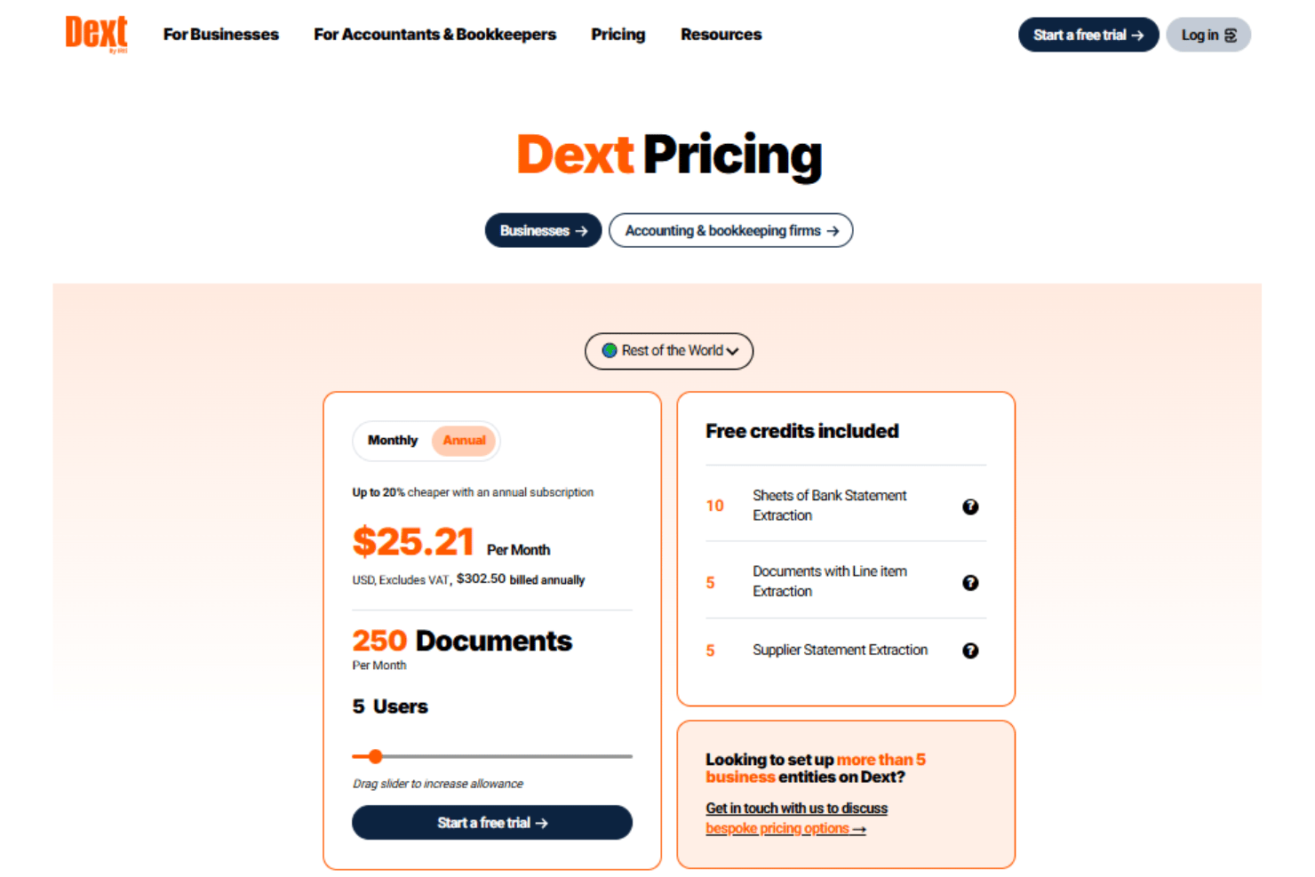 screenshot - Avis sur Dext 2026 : Avantages, Inconvénients, Fonctionnalités et Guide Actuel des Tarifs