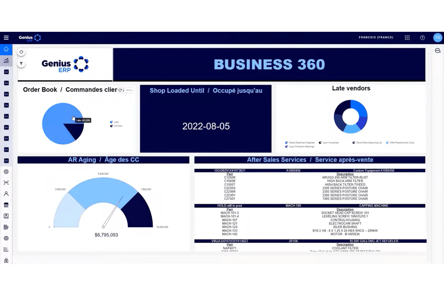 screenshot - Genius ERP Review: Pros, Cons, Features, and Pricing