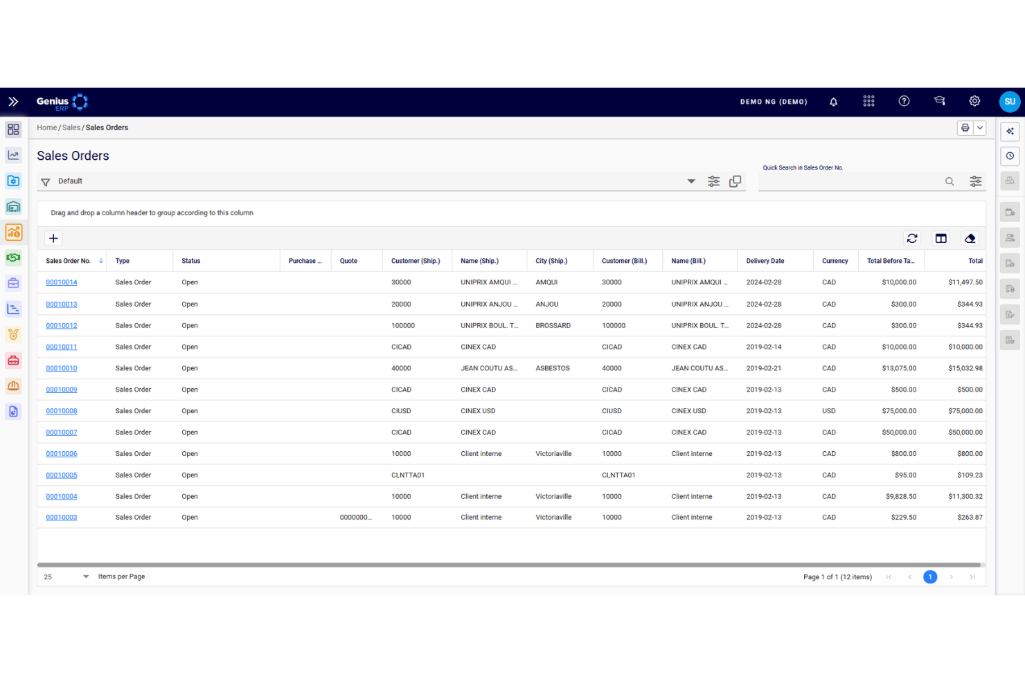 screenshot - Genius ERP Review: Pros, Cons, Features, and Pricing