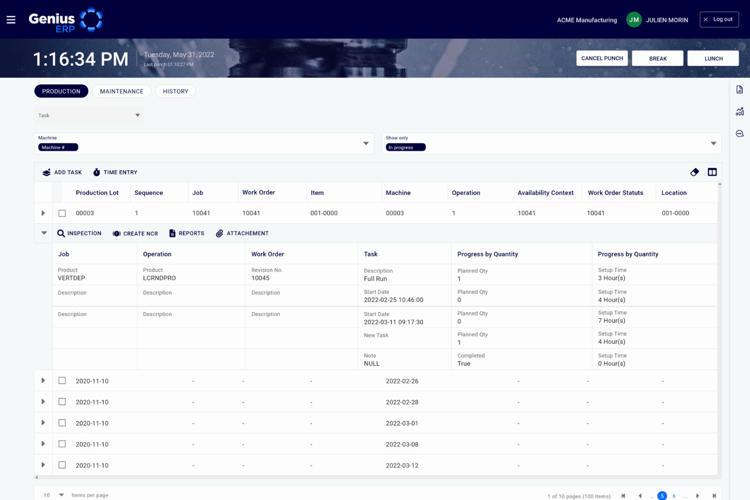 screenshot - Genius ERP Review: Pros, Cons, Features, and Pricing