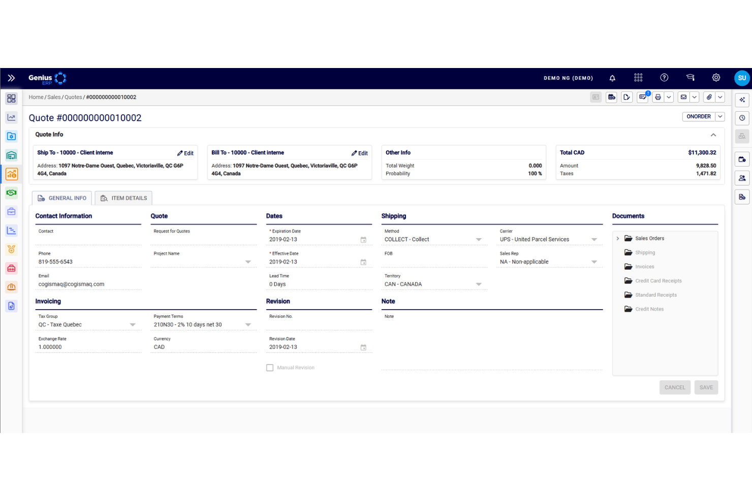screenshot - Genius ERP Review: Pros, Cons, Features, and Pricing