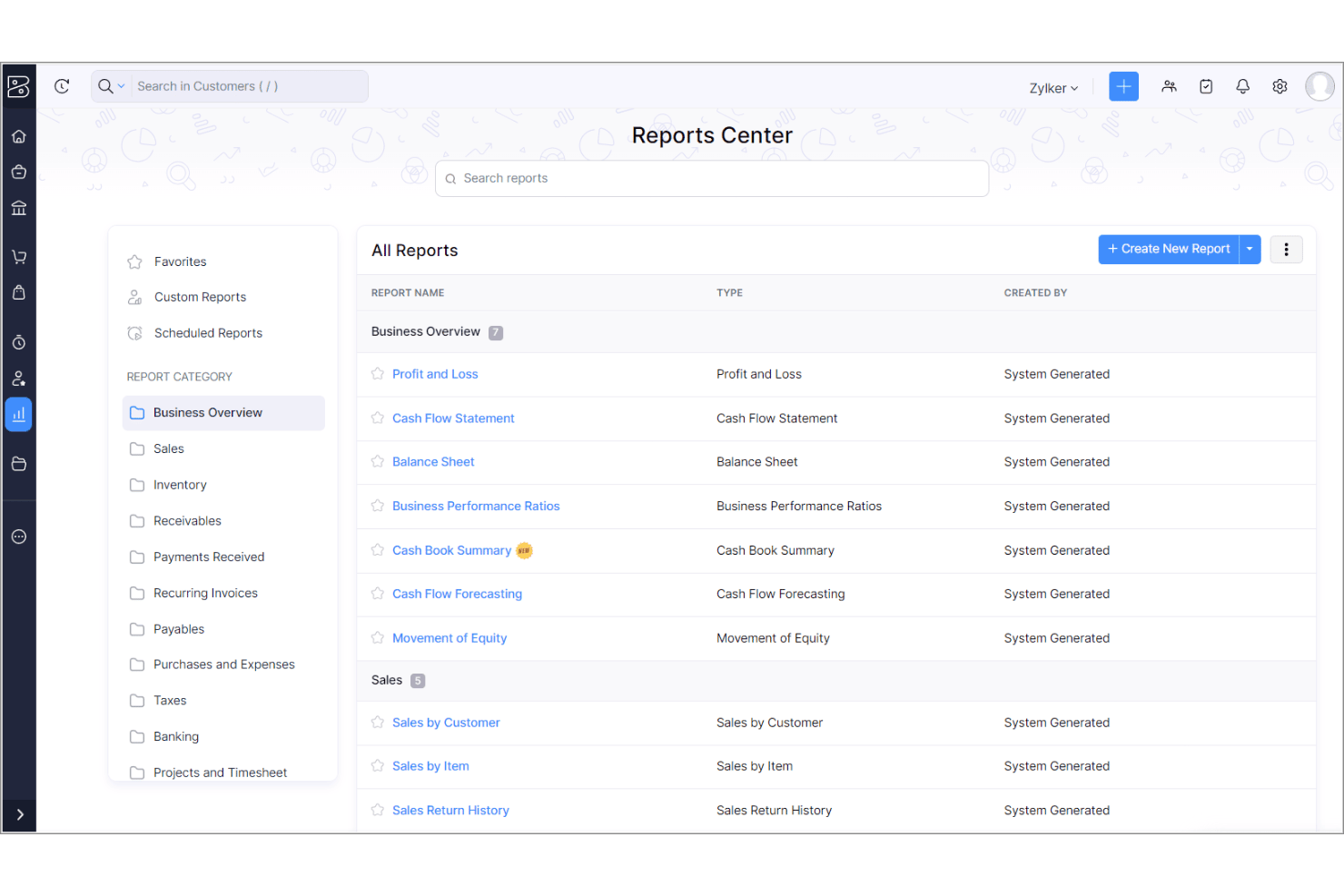screenshot - Zoho Books Review 2026: Pros, Cons, Features and Pricing