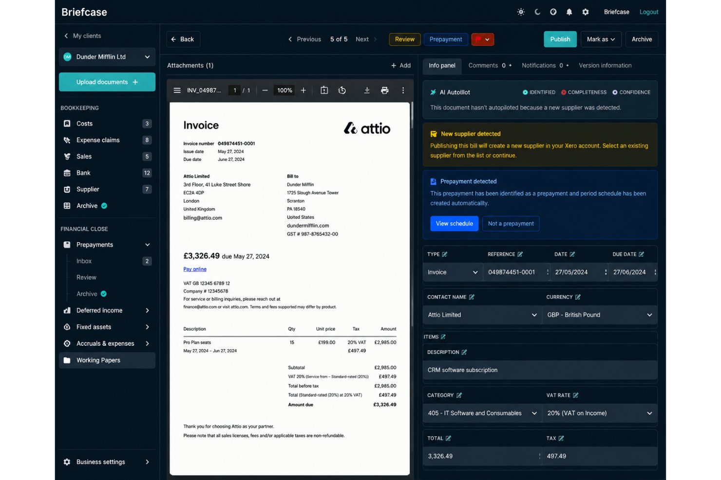 screenshot - Briefcase Review 2026 : Features, Pricing, Pros and Cons Explained