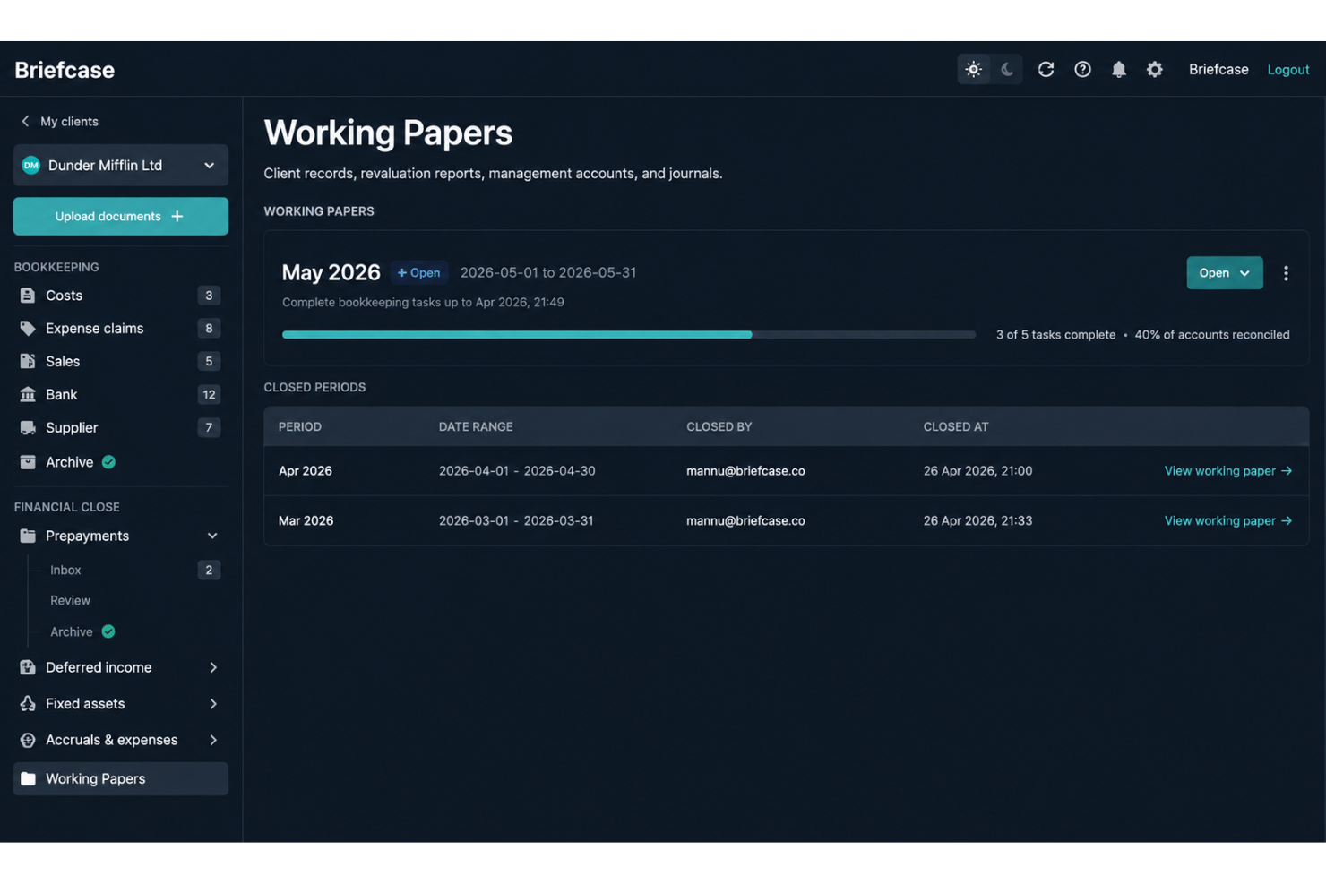 screenshot - Briefcase Review 2026 : Features, Pricing, Pros and Cons Explained