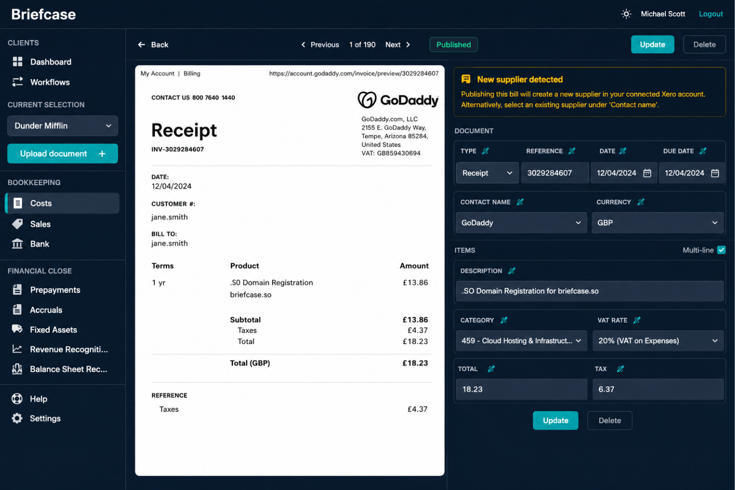 screenshot - Briefcase Review 2026 : Features, Pricing, Pros and Cons Explained