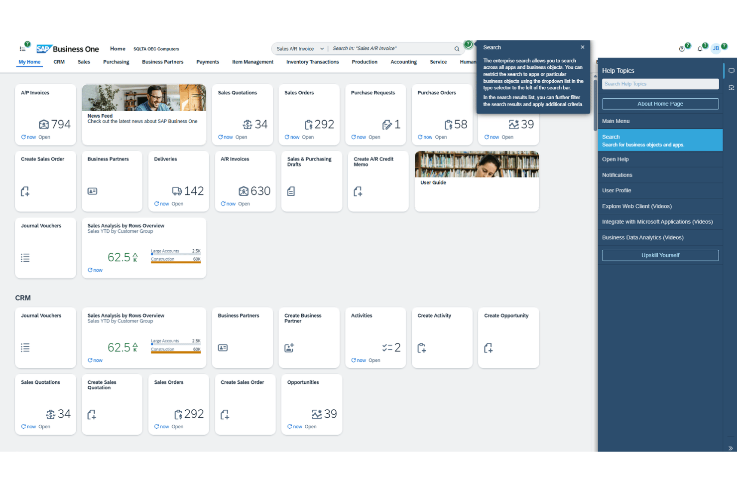 screenshot - SAP Business One Review 2026: Pros, Cons, Features, and Pricing