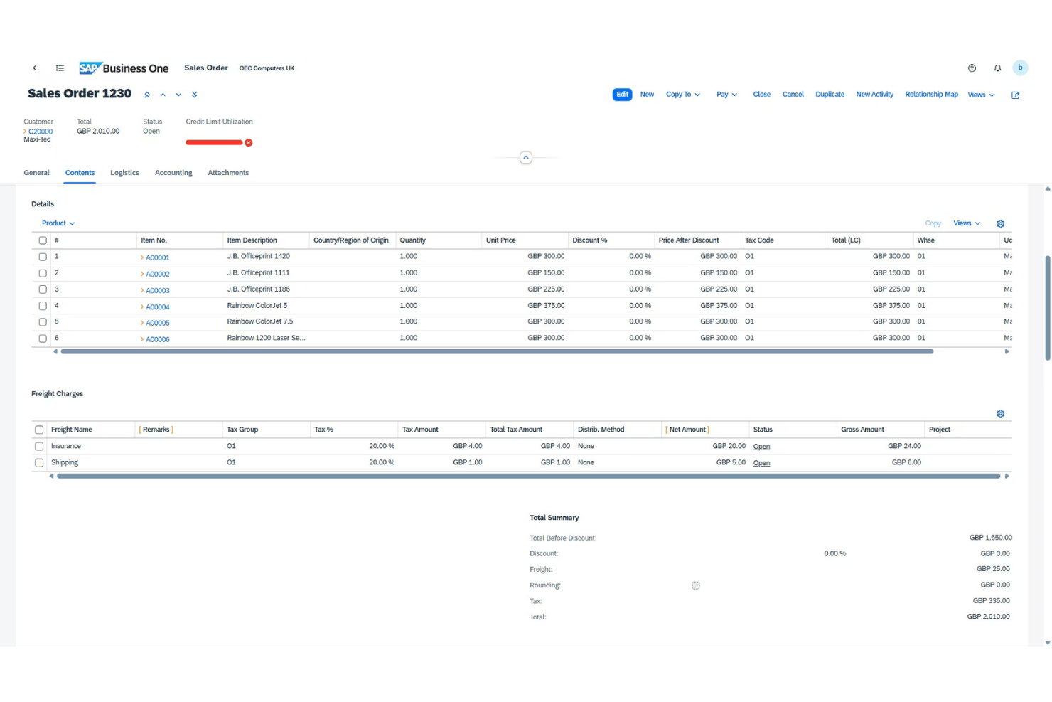 screenshot - SAP Business One Review 2026: Pros, Cons, Features, and Pricing