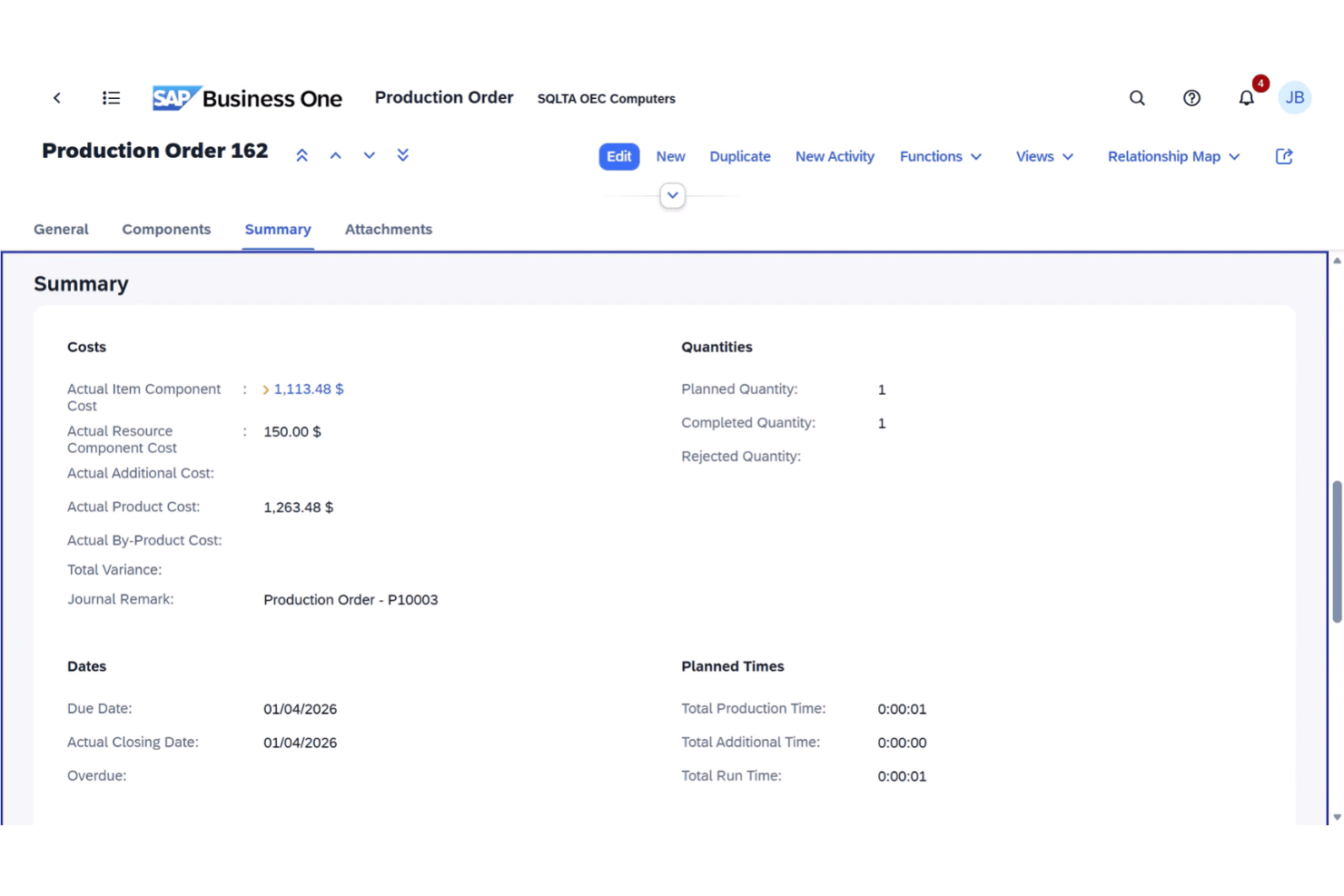 screenshot - SAP Business One Review 2026: Pros, Cons, Features, and Pricing