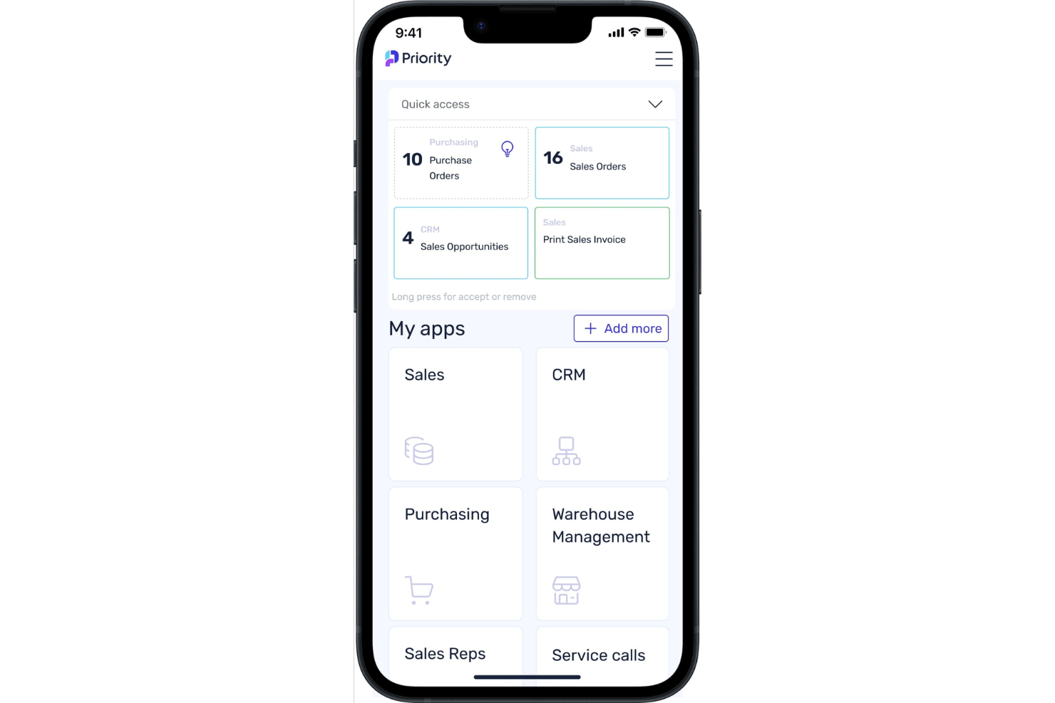 screenshot - Priority ERP Review: Pros, Cons, Features, and Pricing Overview
