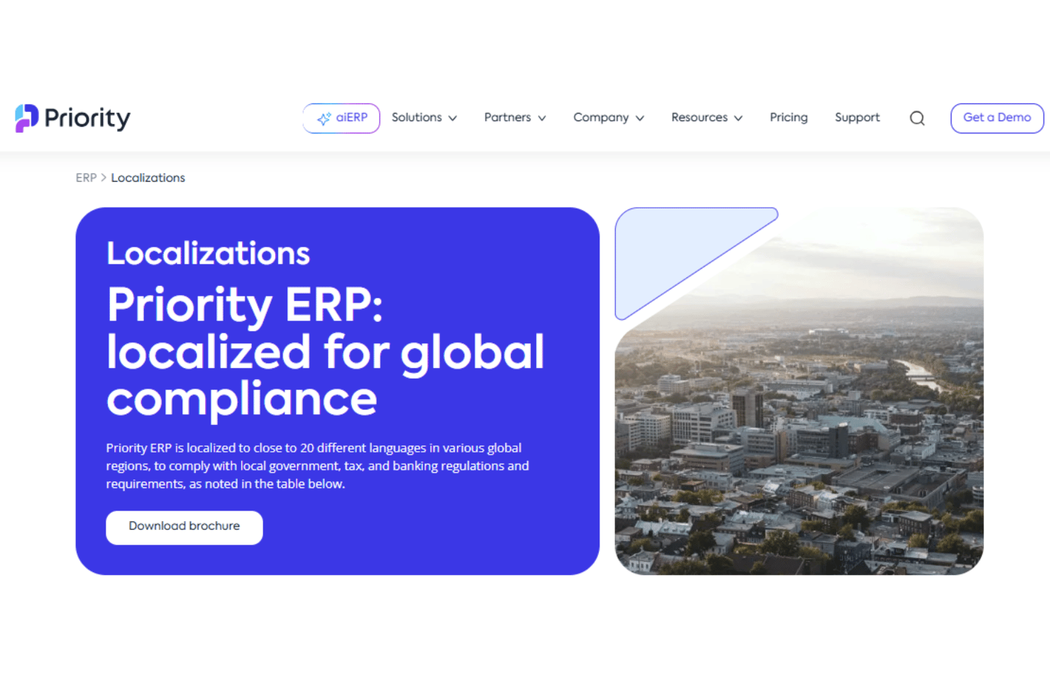 screenshot - Priority ERP Review: Pros, Cons, Features, and Pricing Overview
