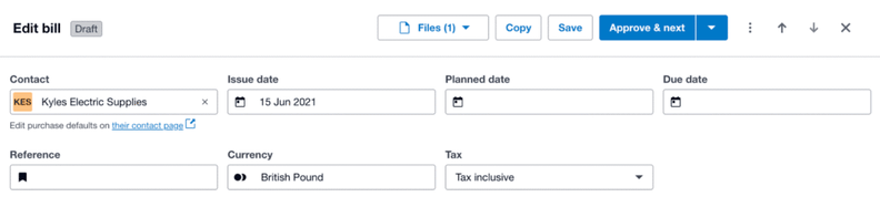 Xero Introduces Quick View for Faster Bill Management