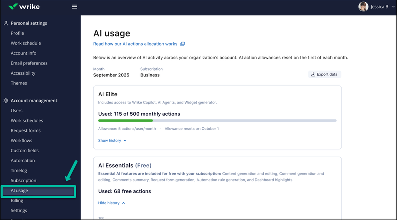 Wrike Adds Organization-Wide AI Usage Tracking