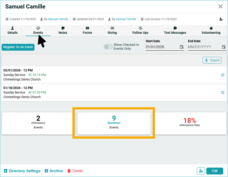 ChMeetings Adds Scheduling, Contribution, &amp; API Enhancements