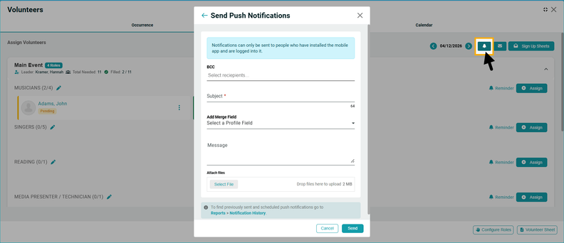 ChMeetings Enhances Volunteer Management, Giving, and API Capabilities