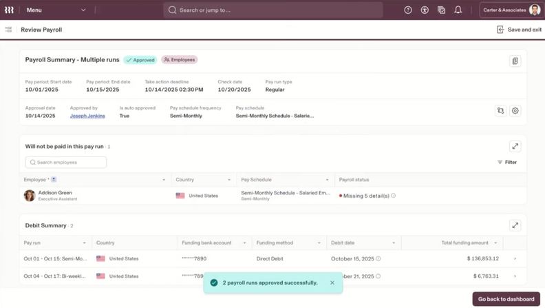 Rippling Launches Self-Serve Payroll for Startups