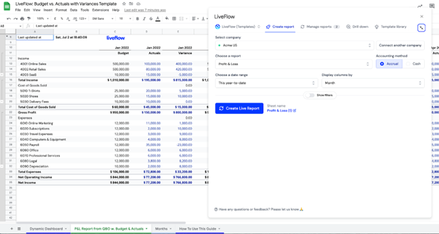screenshot - LiveFlow FP&A Software Review: Expert Opinion for 2026