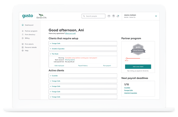 screenshot - Gusto HR and Payroll Software Review for 2025