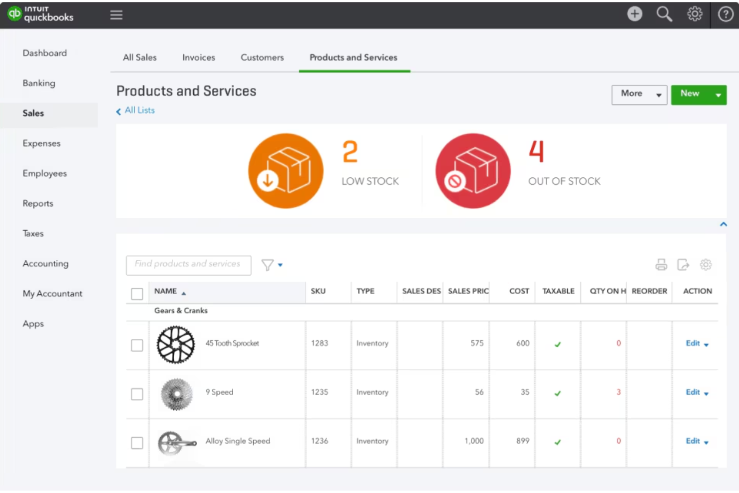 screenshot - QuickBooks Review: Pros, Cons, Features &amp; Pricing