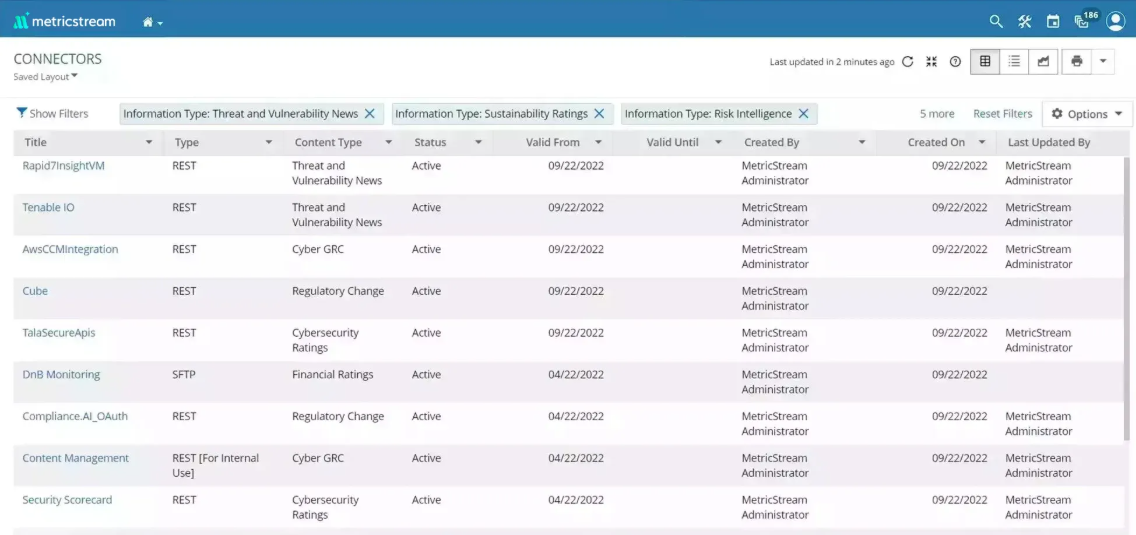 screenshot - MetricStream Review: Pros, Cons, Features, and Pricing