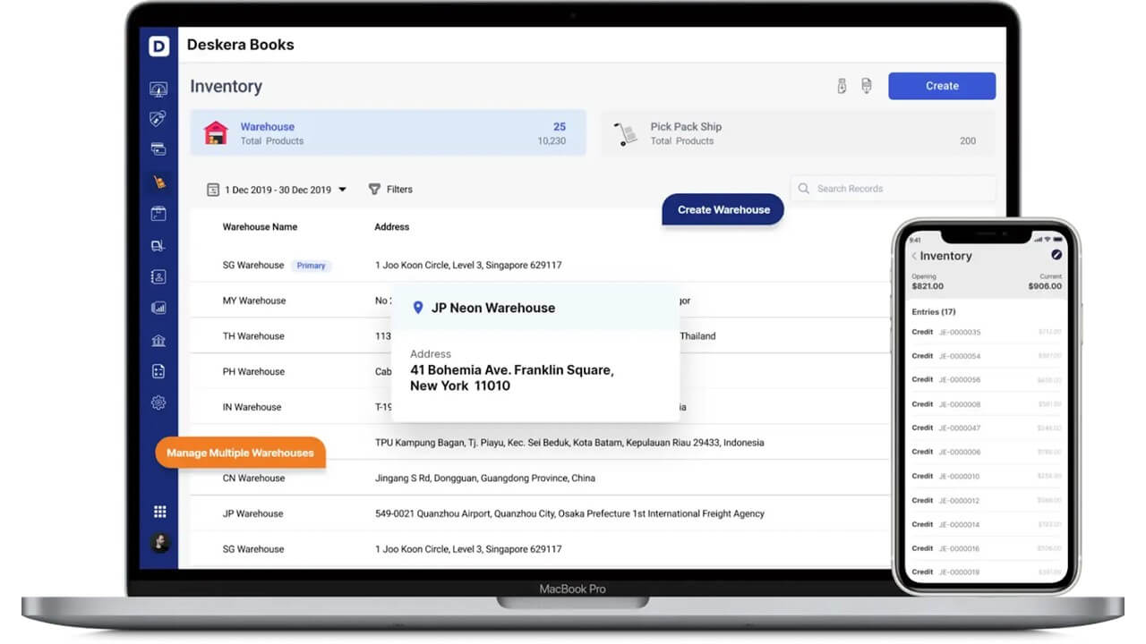 screenshot - Deskera Review: Pros, Cons, Features, and Pricing