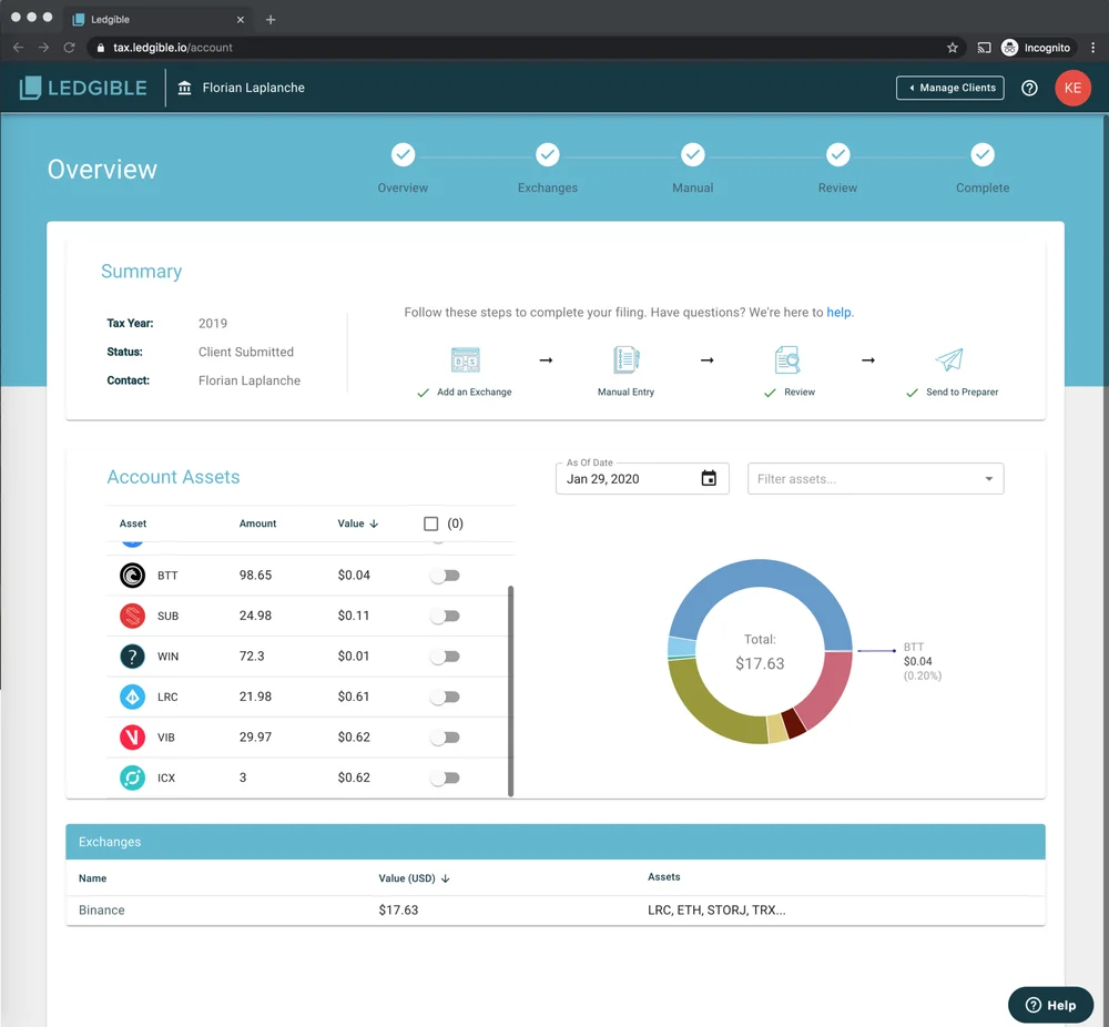 screenshot - Ledgible Review: Pros, Cons, Features, and Pricing