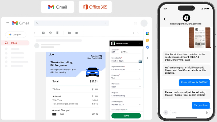 screenshot - Sage Expense Management Review: Pros, Cons, Features, and Pricing