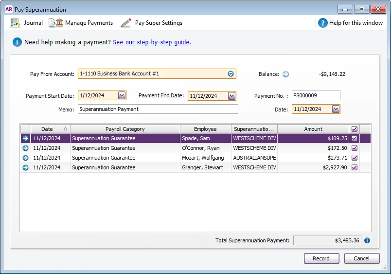 screenshot - MYOB Review: Pros, Cons, Features, and Pricing