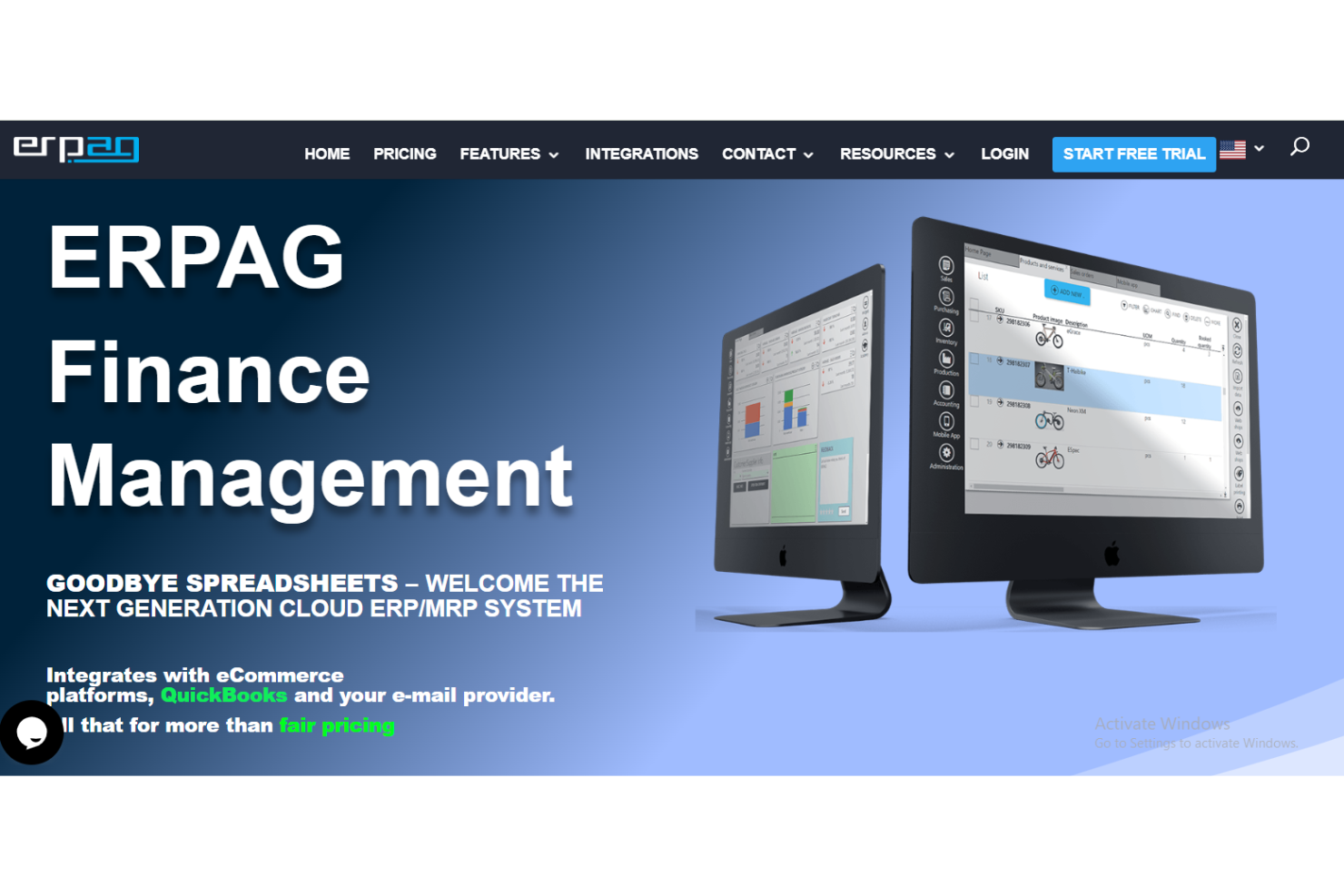 screenshot - ERPAG Review: Pros, Cons, Features and Pricing