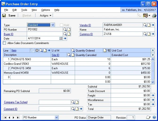 screenshot - Microsoft Dynamics GP Review: Pros, Cons, Features, and Pricing