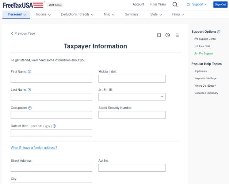 screenshot - FreeTaxUSA Review: Pros, Cons, Features, and Pricing